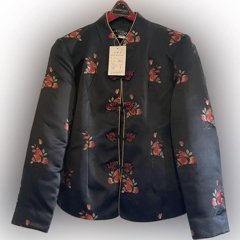 Asian Style Jacket bought in Taiwan. New, never worn, with tag.